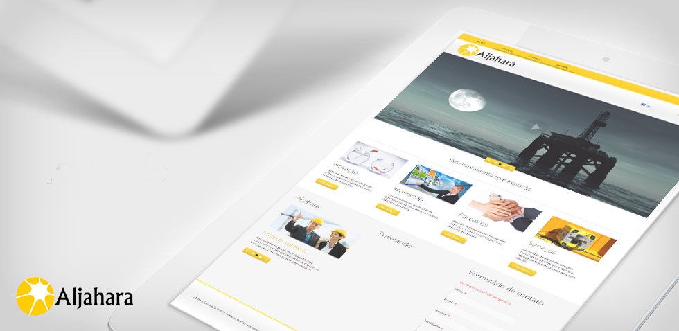 Site da Aljahara Tecnologia